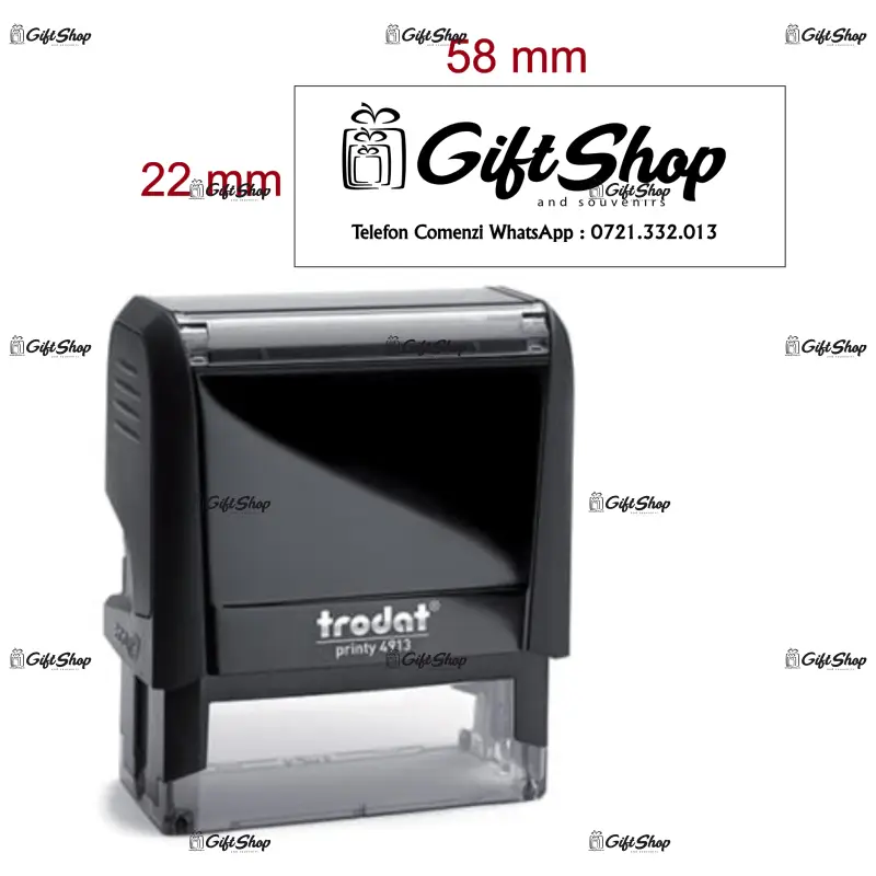 Stampila trodat 4913 58x22 mm